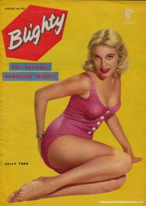 Cover of Blighty Magazine, Aug 1957