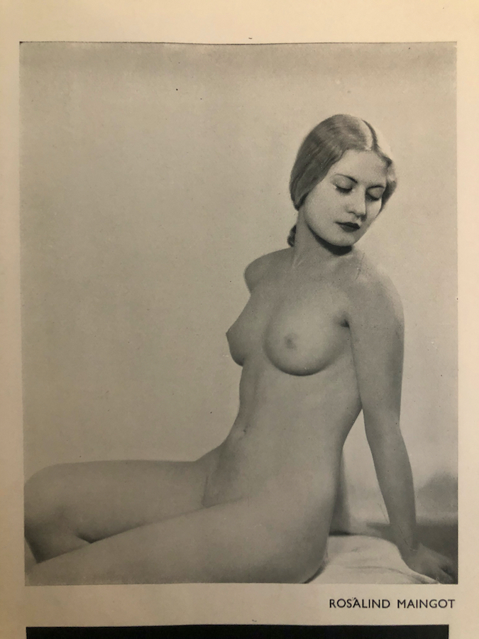 Vintage nude by Rosalind Maingot