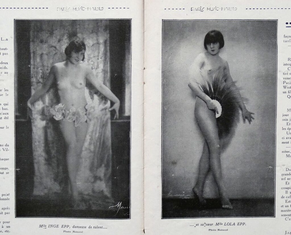  Actresses Inge Epp and Lola Epp nude